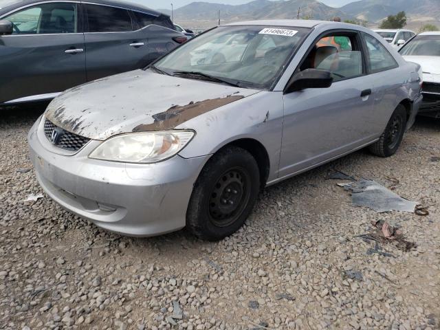 1HGEM22154L082373 - 2004 HONDA CIVIC DX VP Gümüş foto 1