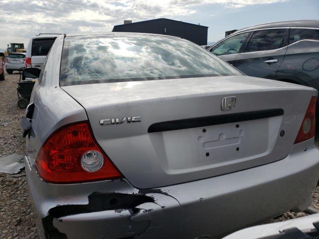 1HGEM22154L082373 - 2004 HONDA CIVIC DX VP Gümüş foto 6