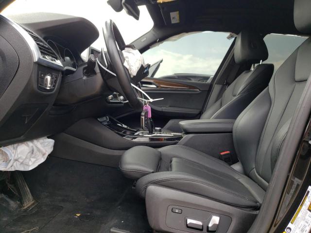 5UXTR9C54KLE20281 - 2019 BMW X3 XDRIVE30I BLACK photo 7