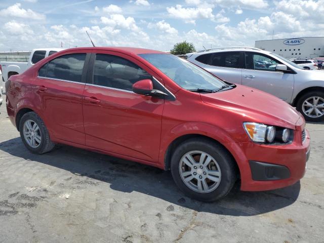 1G1JC5SB4E4213291 - 2014 CHEVROLET SONIC LT RED photo 4