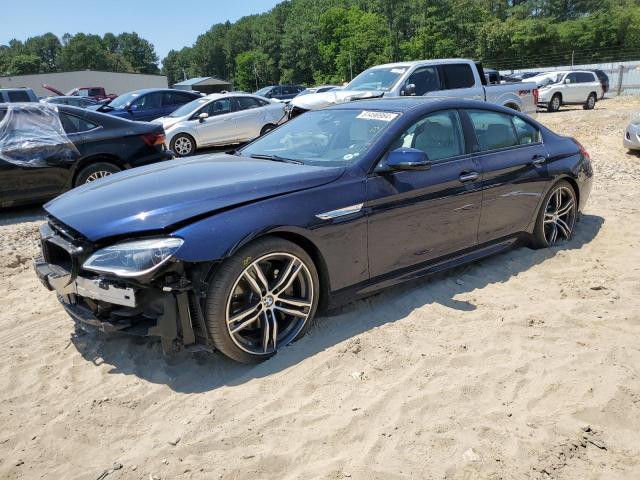 WBA6D4C54KGA01093 - 2019 BMW 650 I GRAN COUPE BLUE photo 1