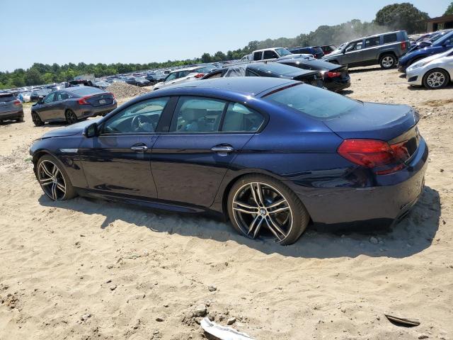 WBA6D4C54KGA01093 - 2019 BMW 650 I GRAN COUPE BLUE photo 2