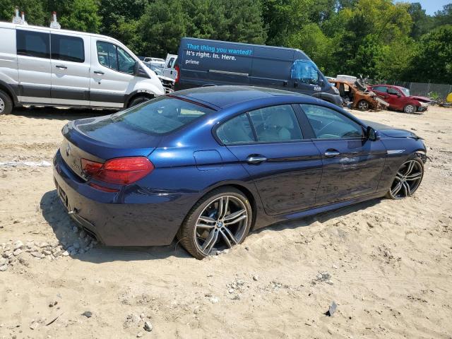 WBA6D4C54KGA01093 - 2019 BMW 650 I GRAN COUPE BLUE photo 3