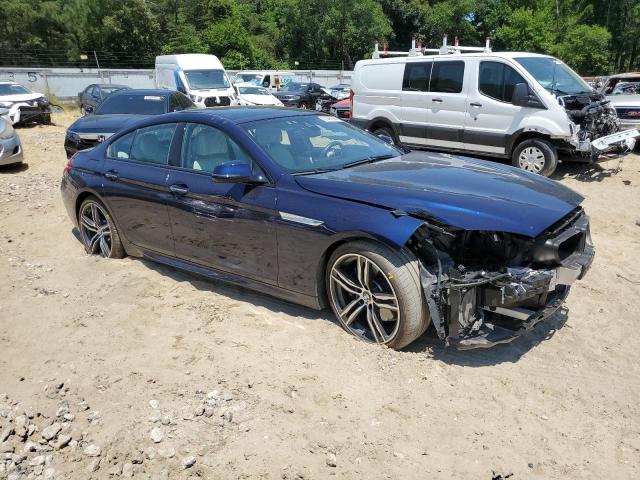 WBA6D4C54KGA01093 - 2019 BMW 650 I GRAN COUPE BLUE photo 4