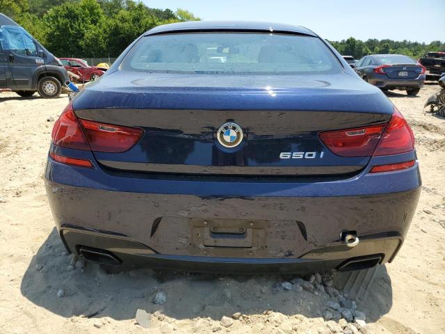 WBA6D4C54KGA01093 - 2019 BMW 650 I GRAN COUPE BLUE photo 6
