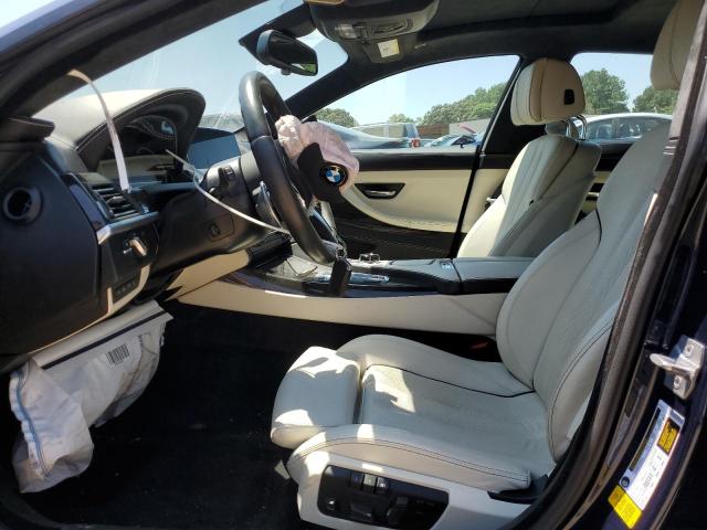 WBA6D4C54KGA01093 - 2019 BMW 650 I GRAN COUPE BLUE photo 7