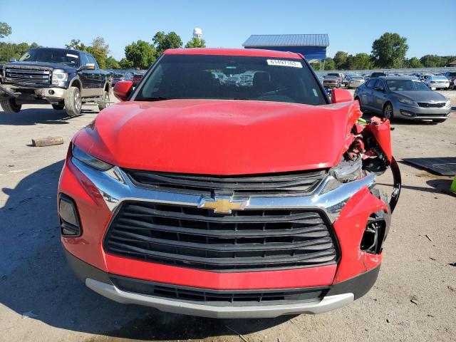 3GNKBCR47NS123067 - 2022 CHEVROLET BLAZER 2LT RED photo 5