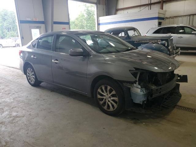 3N1AB7AP9KY449661 - 2019 NISSAN SENTRA S GRAY photo 4