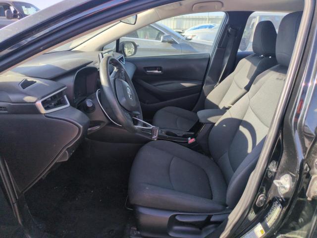 5YFEPRAE8LP076057 - 2020 TOYOTA COROLLA LE BLACK photo 7