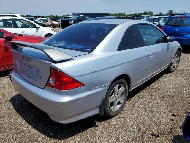 1HGEM22944L030853 - 2004 HONDA CIVIC EX SILVER photo 3