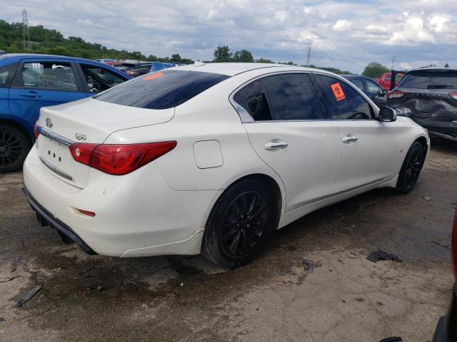 JN1BV7AR6FM397685 - 2015 INFINITI Q50 BASE WHITE photo 3