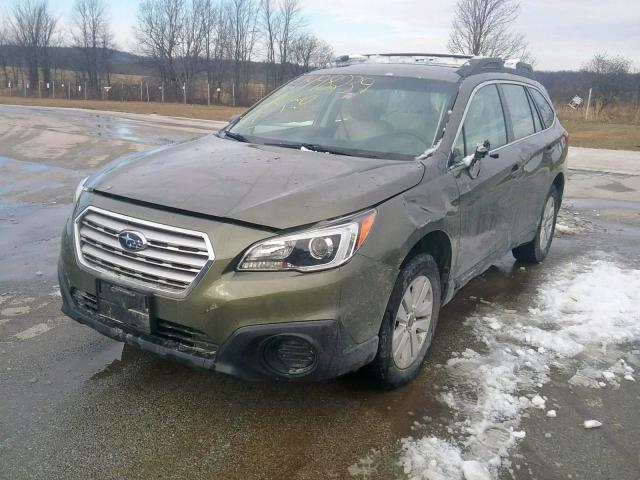 4S4BSAAC5H3249532 - 2017 SUBARU OUTBACK 2.5I  photo 2