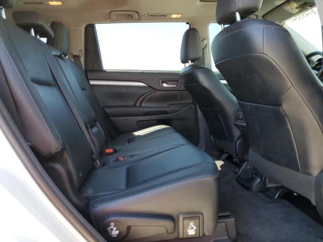 5TDJKRFH9ES037696 - 2014 TOYOTA HIGHLANDER XLE Սպիտակ լուսանկար 10