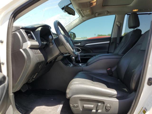 5TDJKRFH9ES037696 - 2014 TOYOTA HIGHLANDER XLE Սպիտակ լուսանկար 7