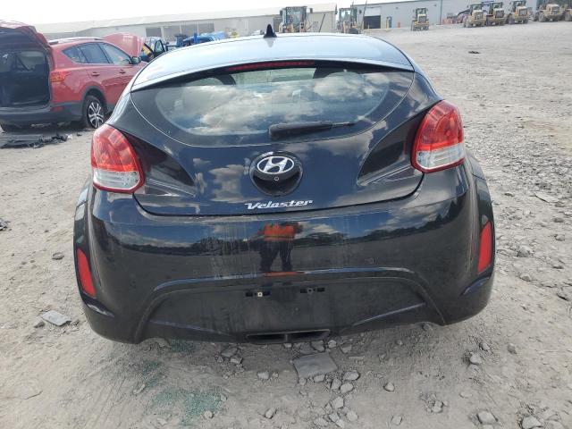 KMHTC6AD6CU023106 - 2012 HYUNDAI VELOSTER BLACK photo 6