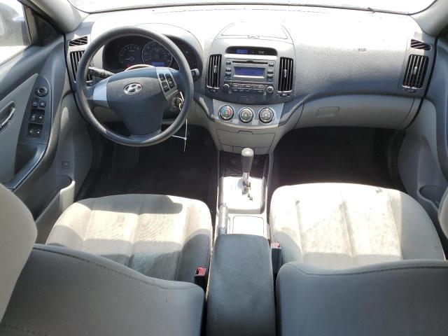 KMHDU4AD2AU923648 - 2010 HYUNDAI ELANTRA BLUE BLUE photo 8