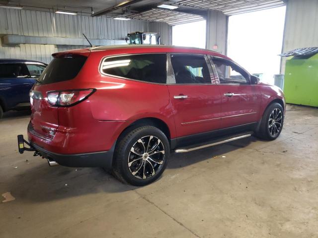 1GNKVLKDXDJ100318 - 2013 CHEVROLET TRAVERSE LTZ RED photo 3