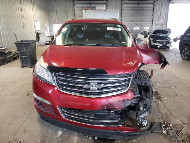 1GNKVLKDXDJ100318 - 2013 CHEVROLET TRAVERSE LTZ RED photo 5