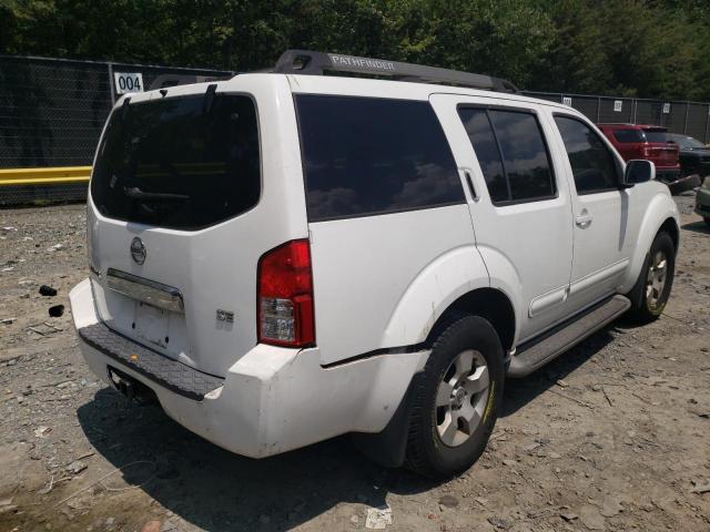 5N1AR18UX5C767041 - 2005 NISSAN PATHFINDER LE WHITE photo 3