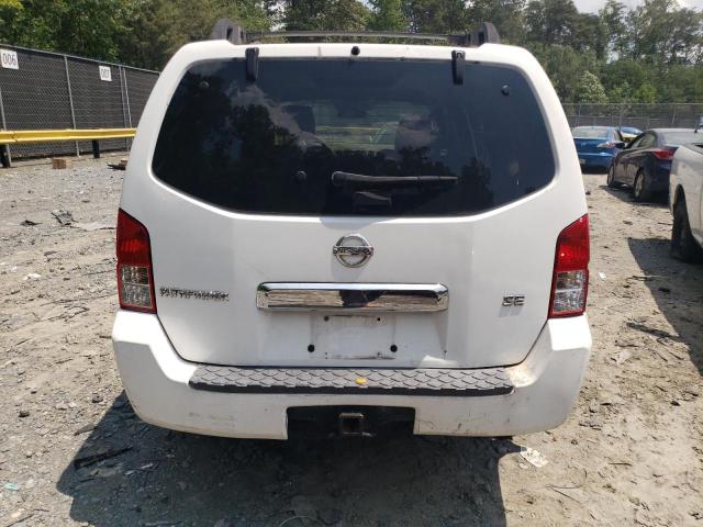5N1AR18UX5C767041 - 2005 NISSAN PATHFINDER LE WHITE photo 6
