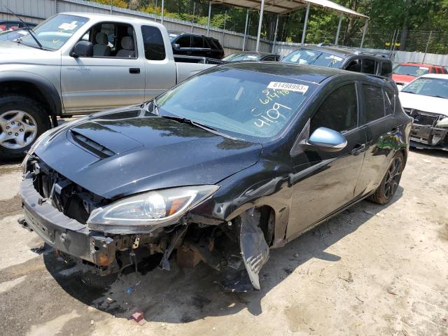JM1BL1L33C1624109 - 2012 MAZDA SPEED 3 BLACK photo 1