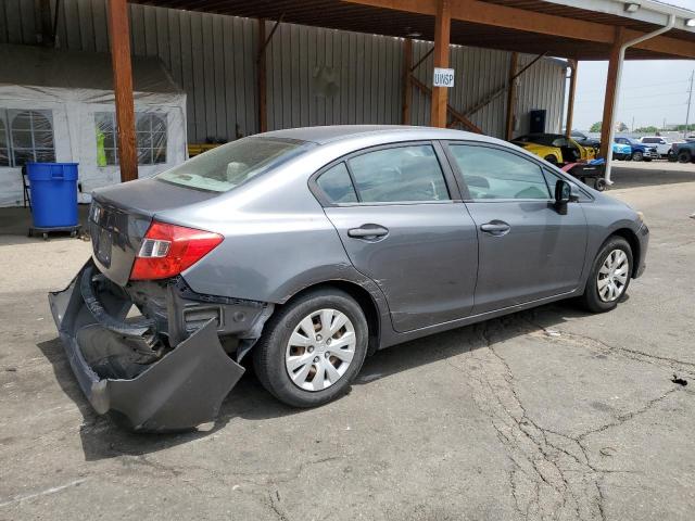 19XFB2F57CE345475 - 2012 HONDA CIVIC LX 灰色 照片 3