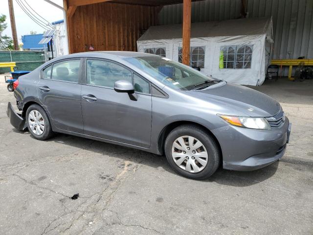 19XFB2F57CE345475 - 2012 HONDA CIVIC LX 灰色 照片 4