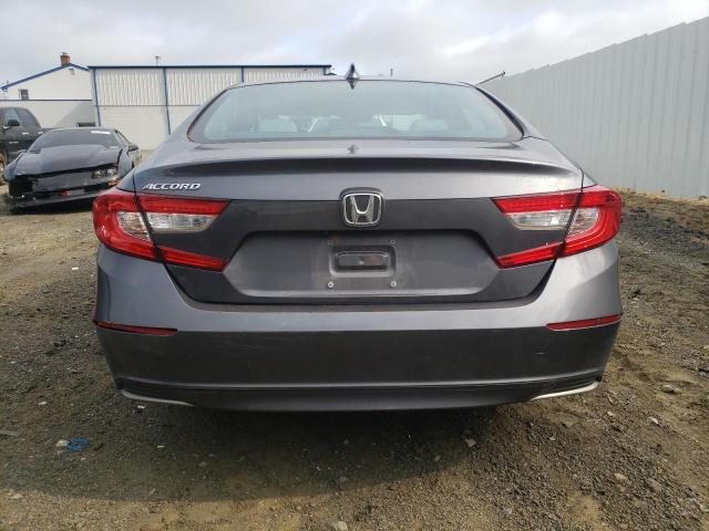 1HGCV1F16LA084944 - 2020 HONDA ACCORD LX GRAY photo 6