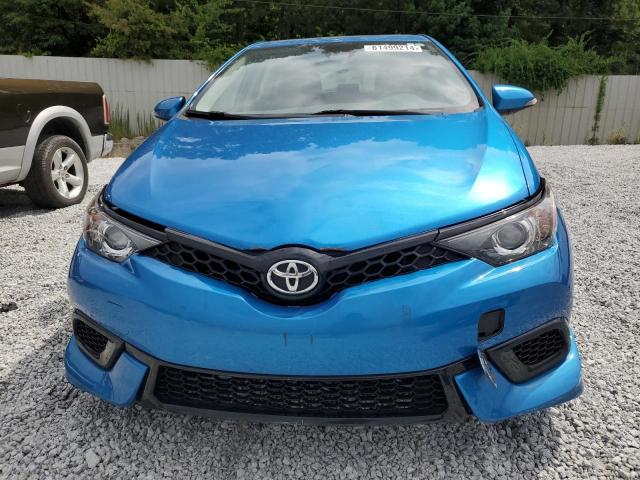 JTNKARJE9HJ527346 - 2017 TOYOTA COROLLA IM BLUE photo 5