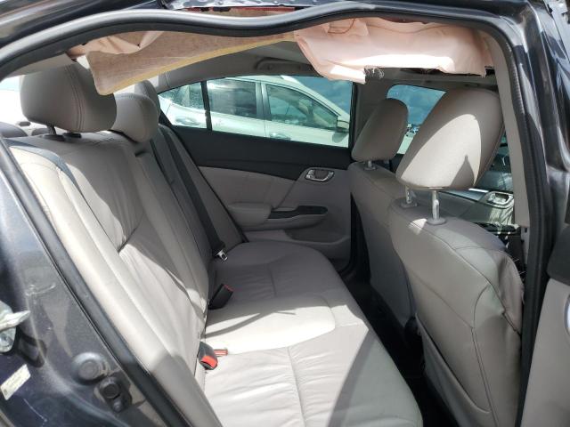 2HGFB2F99DH522540 - 2013 HONDA CIVIC EXL გრაფიტი ფოტო 10