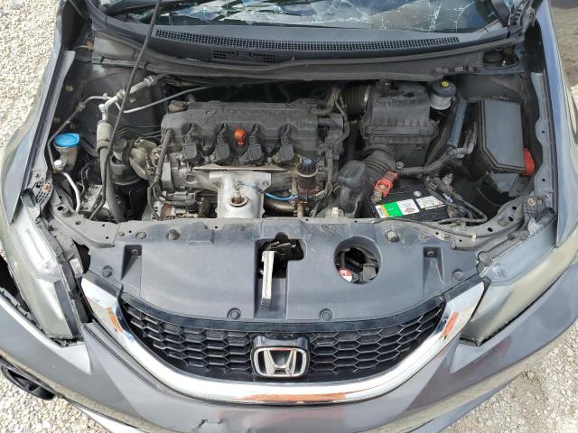 2HGFB2F99DH522540 - 2013 HONDA CIVIC EXL გრაფიტი ფოტო 11