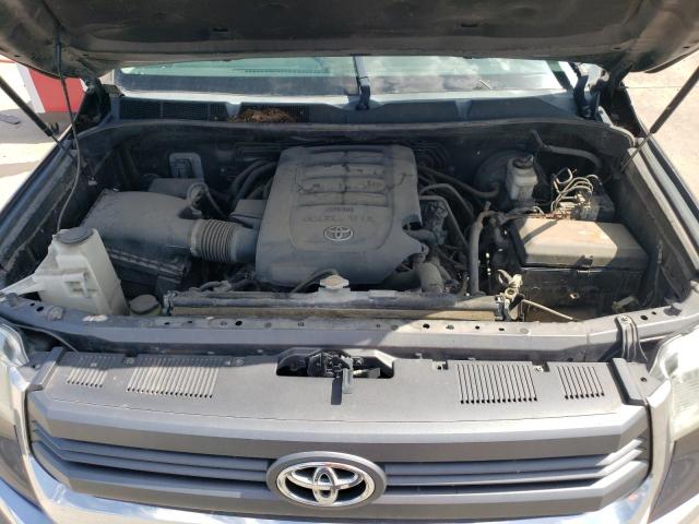 5TFRM5F17EX080436 - 2014 TOYOTA TUNDRA DOUBLE CAB SR/SR5 GRAY photo 11