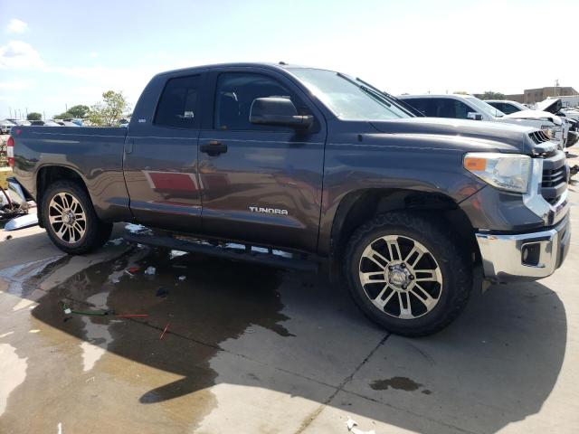 5TFRM5F17EX080436 - 2014 TOYOTA TUNDRA DOUBLE CAB SR/SR5 GRAY photo 4