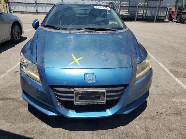 JHMZF1D44BS012599 - 2011 HONDA CR-Z BLUE photo 11