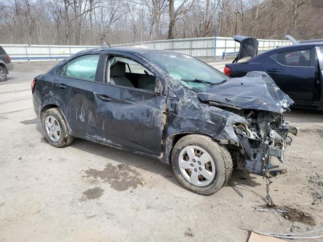 1G1JB5SG2E4113950 - 2014 CHEVROLET SONIC LS 灰色 照片 4