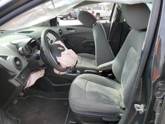 1G1JB5SG2E4113950 - 2014 CHEVROLET SONIC LS 灰色 照片 7