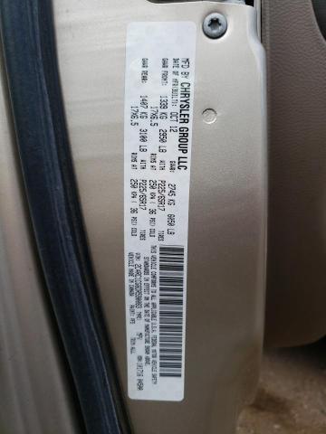 2C4RC1CG6DR590083 - 2013 CHRYSLER TOWN & COU TOURING L GOLD photo 13