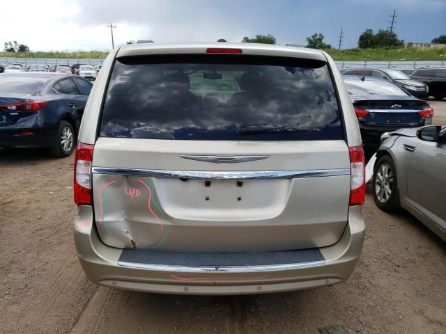 2C4RC1CG6DR590083 - 2013 CHRYSLER TOWN & COU TOURING L GOLD photo 6