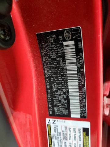 2T1KR32E96C603651 - 2006 TOYOTA COROLLA MA XR RED photo 12