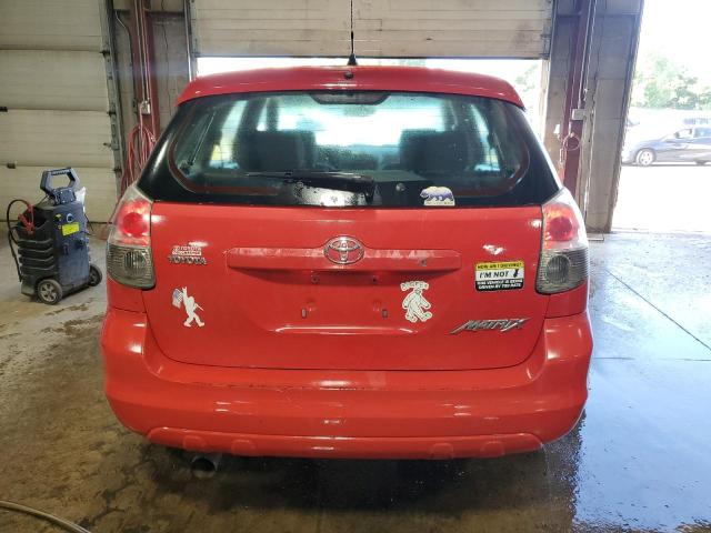 2T1KR32E96C603651 - 2006 TOYOTA COROLLA MA XR RED photo 6