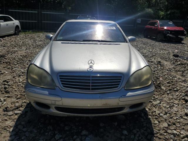 WDBNG75J41A141904 - 2001 MERCEDES-BENZ S 500 GRAY photo 5