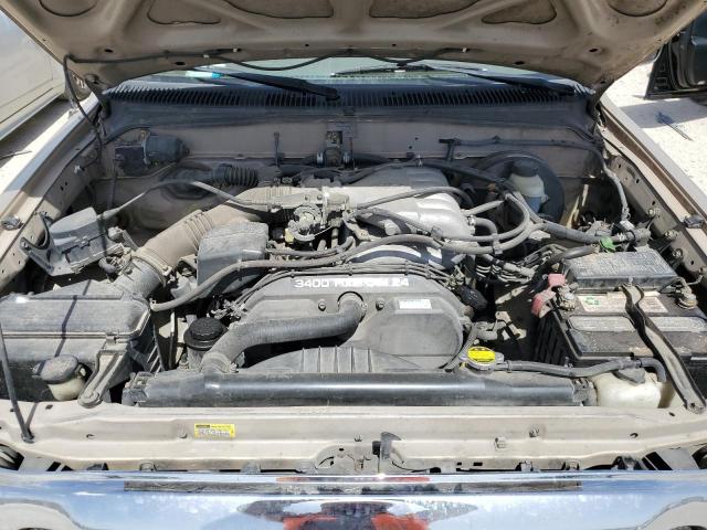 5TEGN92N72Z899858 - 2002 TOYOTA TACOMA DOUBLE CAB PRERUNNER GOLD photo 11