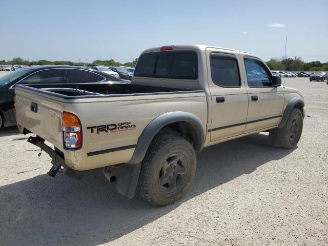 5TEGN92N72Z899858 - 2002 TOYOTA TACOMA DOUBLE CAB PRERUNNER GOLD photo 3
