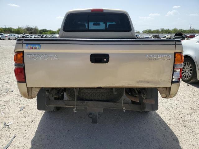 5TEGN92N72Z899858 - 2002 TOYOTA TACOMA DOUBLE CAB PRERUNNER GOLD photo 6