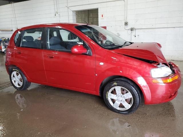 KL1TD66668B084378 - 2008 CHEVROLET AVEO BASE Qırmızı foto 4