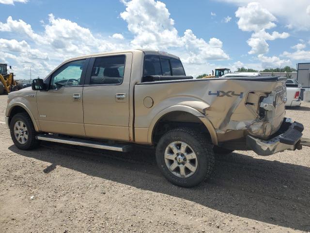 1FTFW1ET9EKD52846 - 2014 FORD F150 SUPERCREW GOLD photo 2