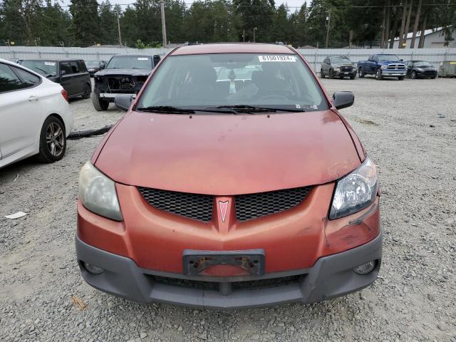 5Y2SL62824Z414243 - 2004 PONTIAC VIBE RED photo 5