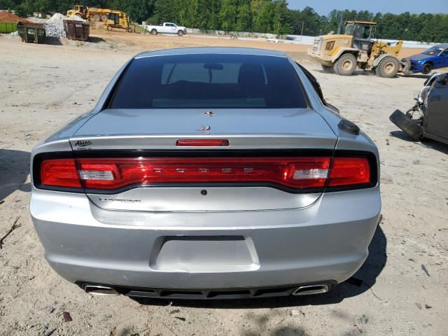 2C3CDXAT4DH717753 - 2013 DODGE CHARGER POLICE SILVER photo 6