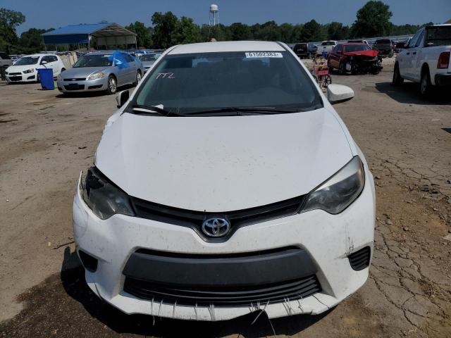 2T1BURHEXEC206036 - 2014 TOYOTA COROLLA L WHITE photo 5