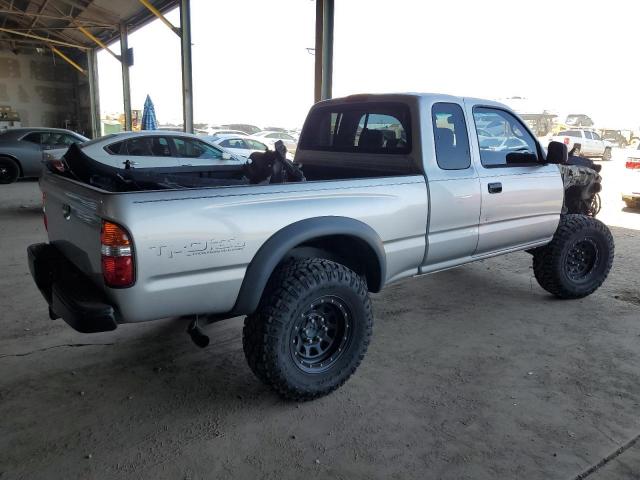 5TESN92N84Z366592 - 2004 TOYOTA TACOMA XTRACAB PRERUNNER ვერცხლისფერი ფოტო 3